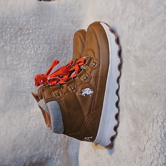 U.S POLO ASSN ANKLE BOOTIE SIZE 8M WOMAN MERCURI - Picture 10 of 12